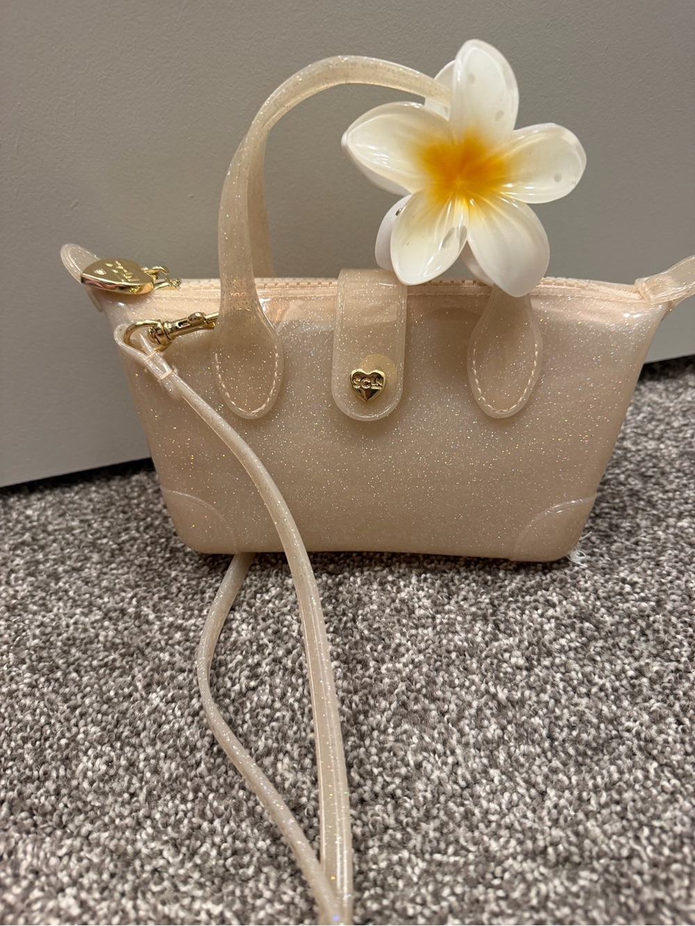 Stoney Clover Lane Jelly Sand crossbody pouchette